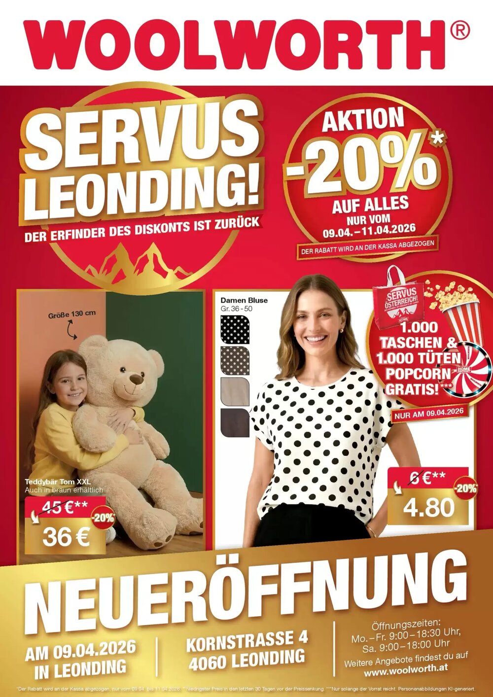 Woolworth Flugblatt (ab 04.04.2026) - Angebote und Prospekt - Seite 1