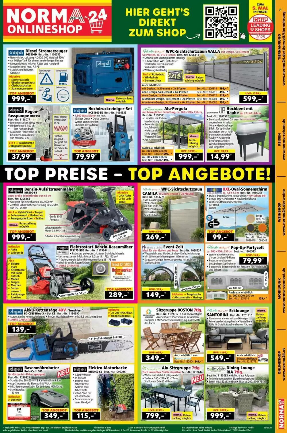 Norma Flugblatt (ab 04.04.2026) - Angebote und Prospekt - Seite 1