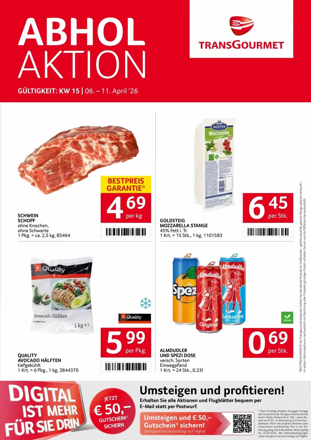 Transgourmet Flugblatt (ab 06.04.2026) - Angebote und Prospekt - Seite 1