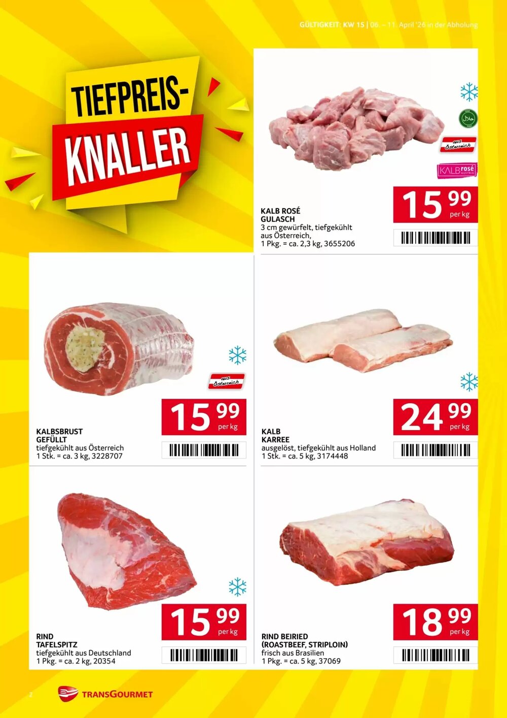 Transgourmet Flugblatt (ab 06.04.2026) - Angebote und Prospekt - Seite 2