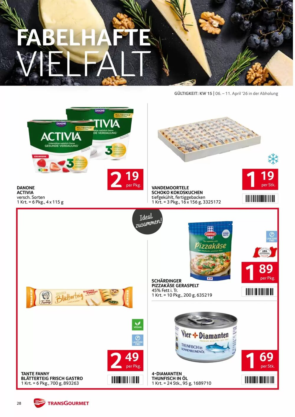 Transgourmet Flugblatt (ab 06.04.2026) - Angebote und Prospekt - Seite 28