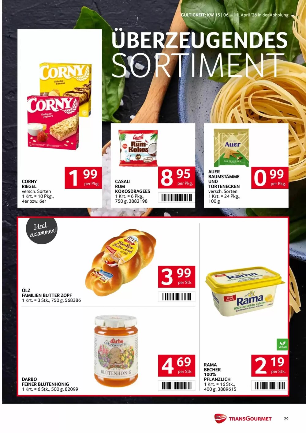 Transgourmet Flugblatt (ab 06.04.2026) - Angebote und Prospekt - Seite 29