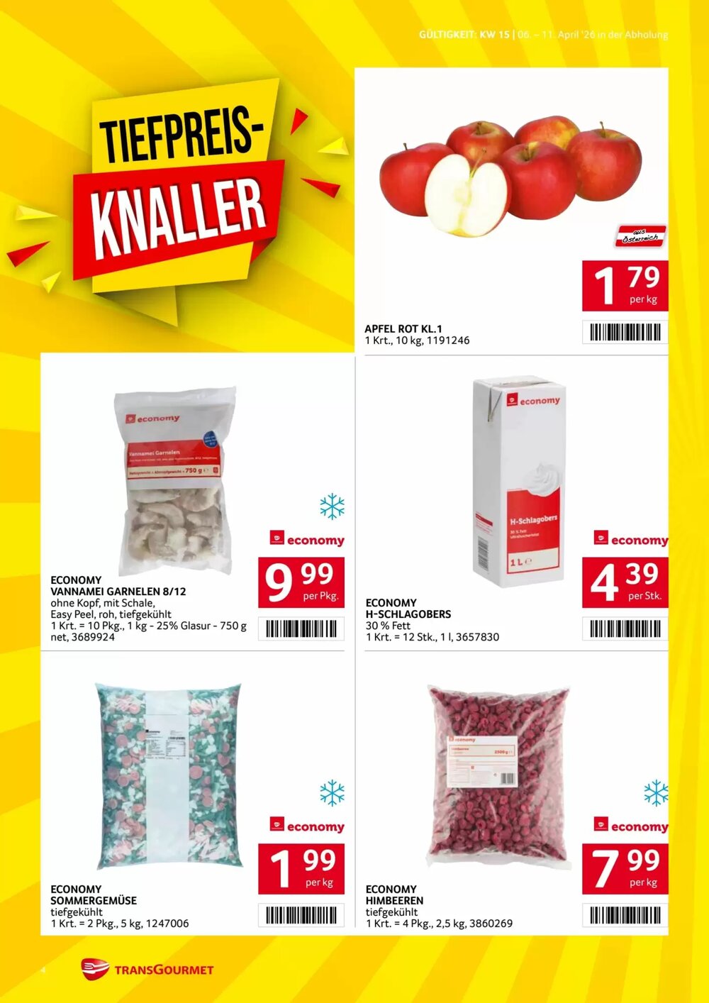 Transgourmet Flugblatt (ab 06.04.2026) - Angebote und Prospekt - Seite 4