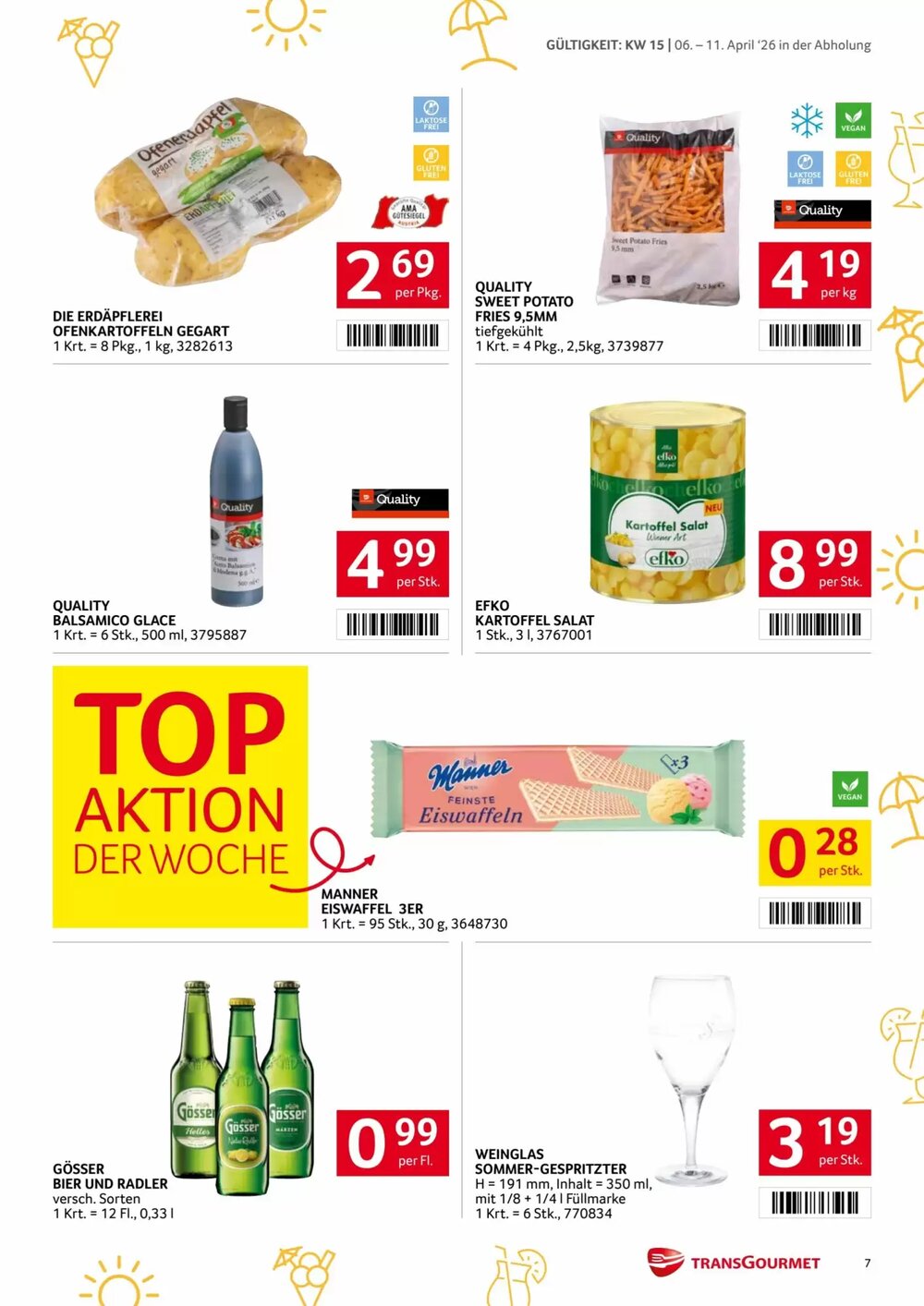 Transgourmet Flugblatt (ab 06.04.2026) - Angebote und Prospekt - Seite 7