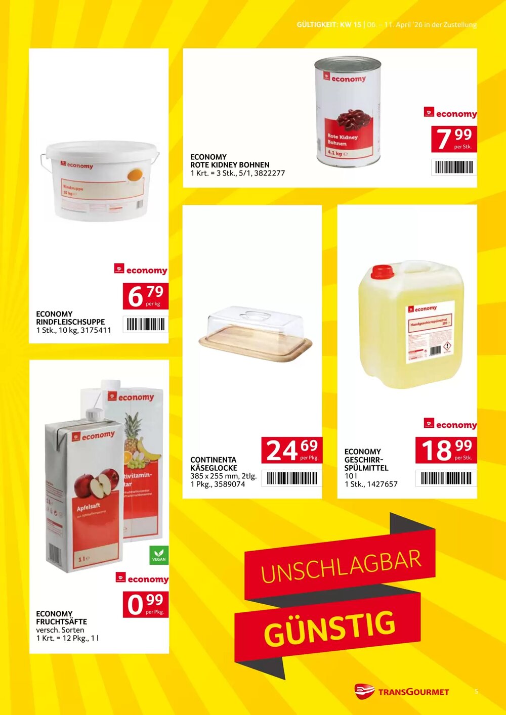 Transgourmet Flugblatt (ab 06.04.2026) - Angebote und Prospekt - Seite 5