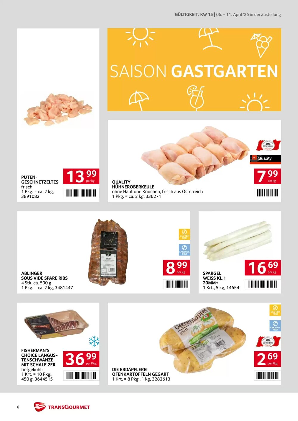 Transgourmet Flugblatt (ab 06.04.2026) - Angebote und Prospekt - Seite 6
