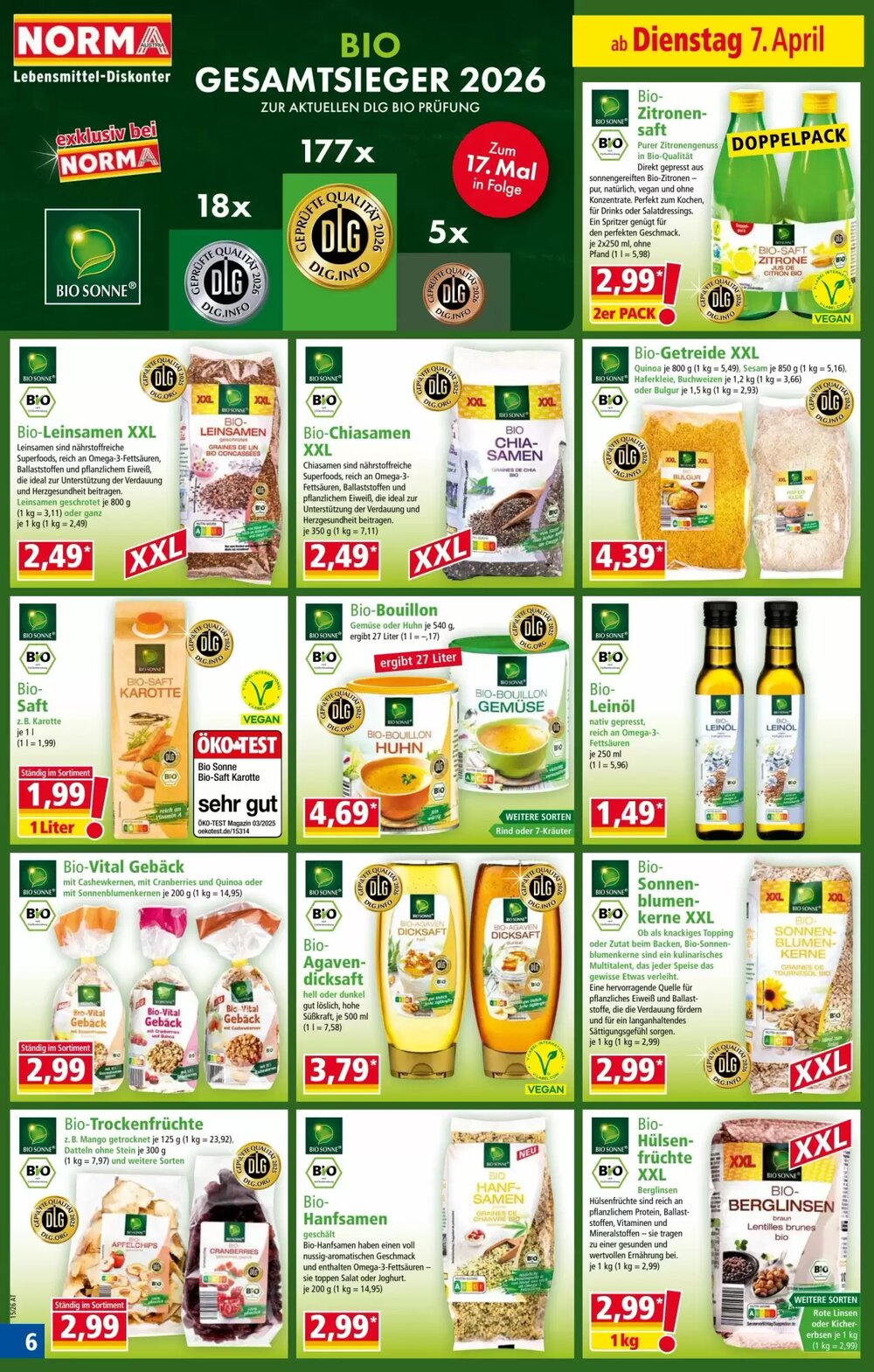 Norma Flugblatt (ab 07.04.2026) - Angebote und Prospekt - Seite 6