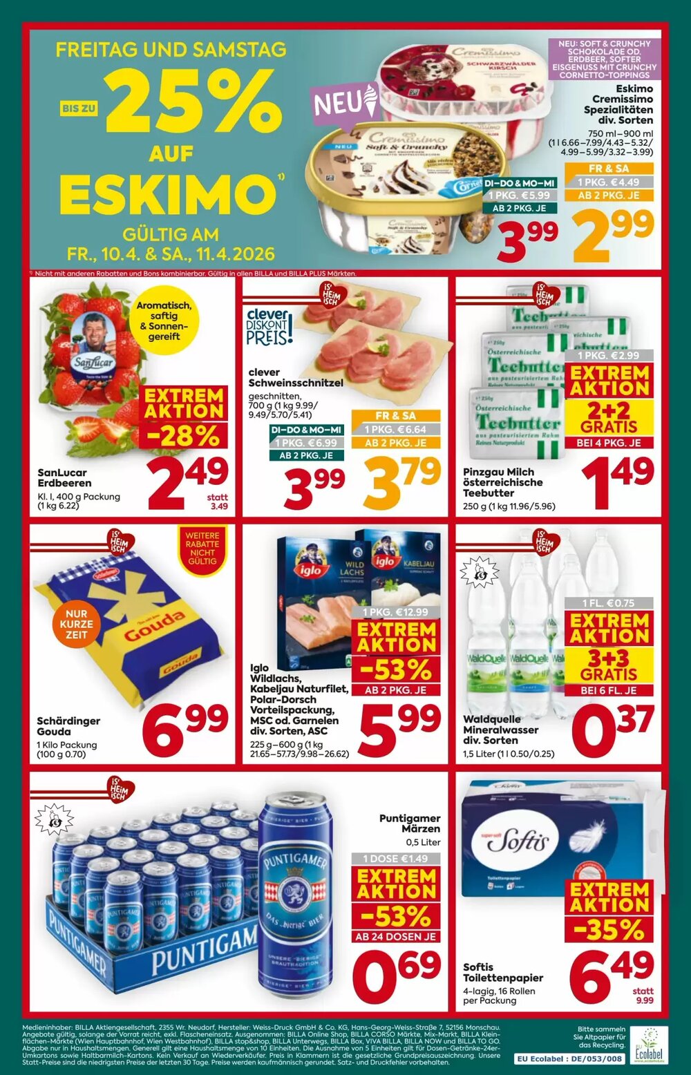 Billa Flugblatt (ab 07.04.2026) - Angebote und Prospekt - Seite 16