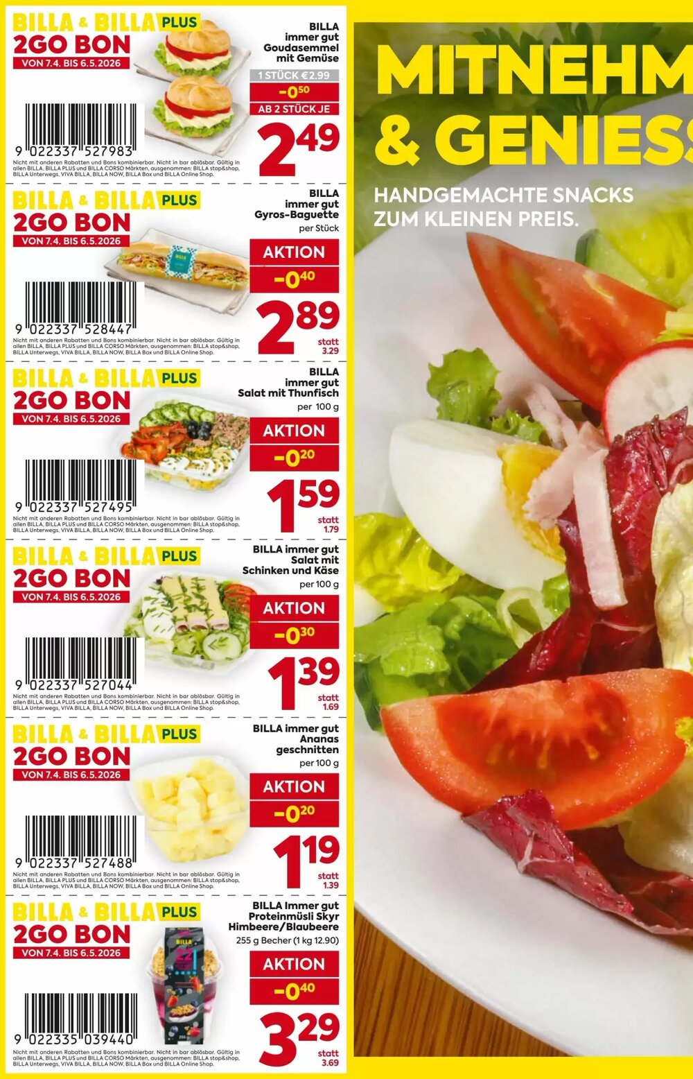 Billa Flugblatt (ab 07.04.2026) - Angebote und Prospekt - Seite 2