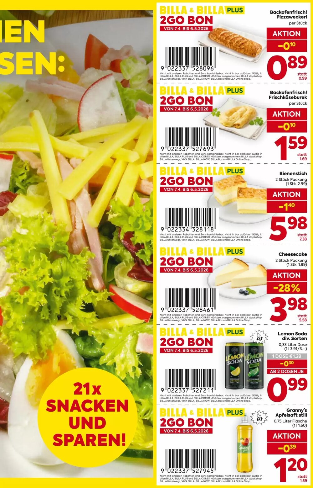 Billa Flugblatt (ab 07.04.2026) - Angebote und Prospekt - Seite 3