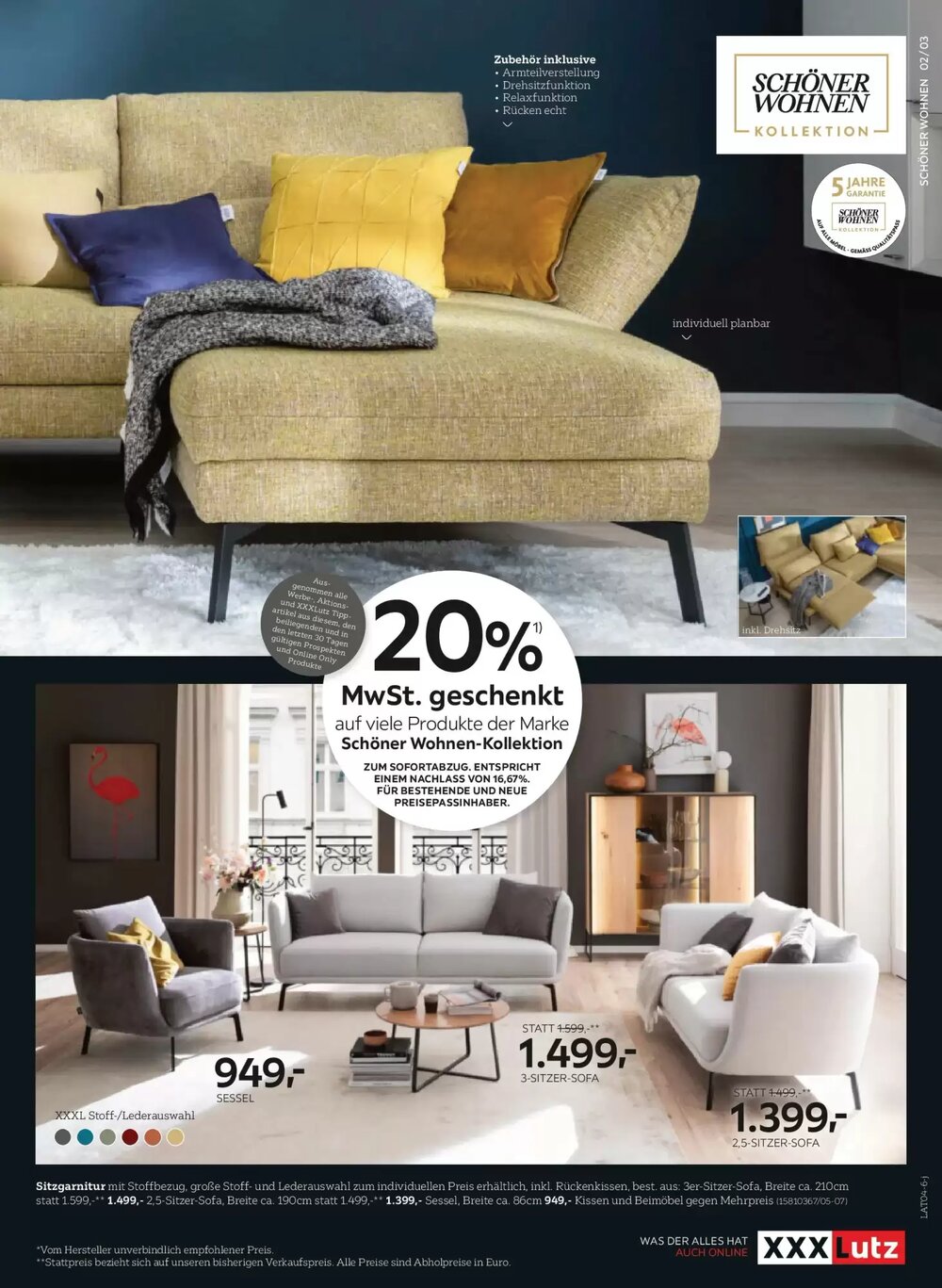 XXXLutz Flugblatt (ab 07.04.2026) - Angebote und Prospekt - Seite 3