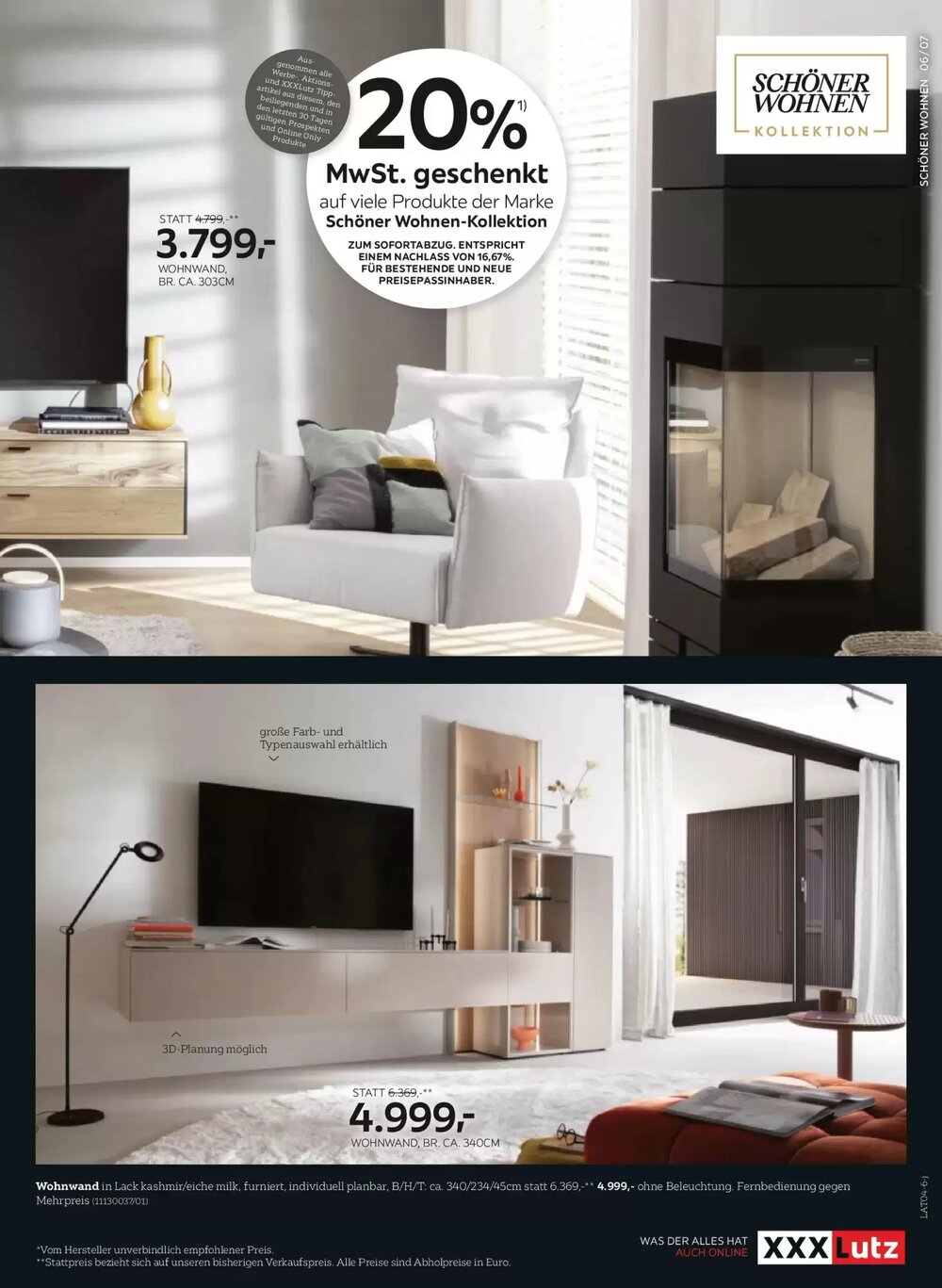 XXXLutz Flugblatt (ab 07.04.2026) - Angebote und Prospekt - Seite 7