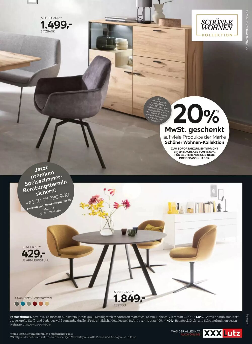 XXXLutz Flugblatt (ab 07.04.2026) - Angebote und Prospekt - Seite 9