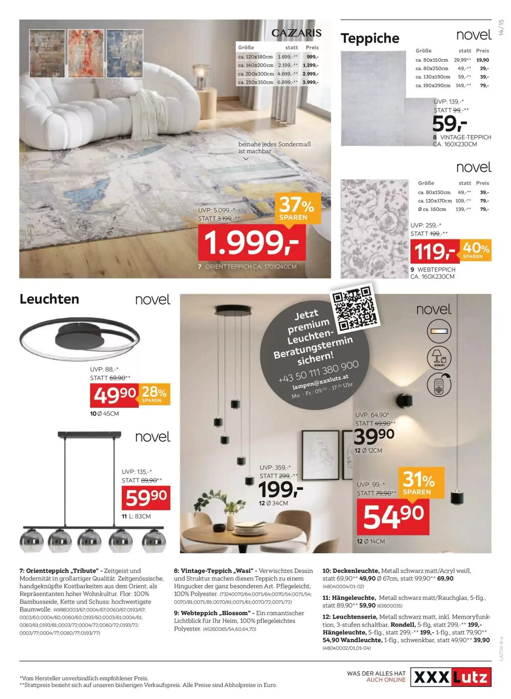 XXXLutz Flugblatt (ab 07.04.2026) - Angebote und Prospekt - Seite 15