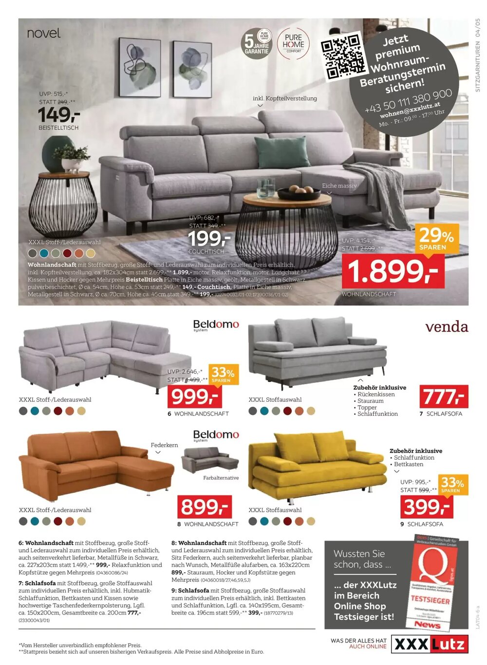 XXXLutz Flugblatt (ab 07.04.2026) - Angebote und Prospekt - Seite 5