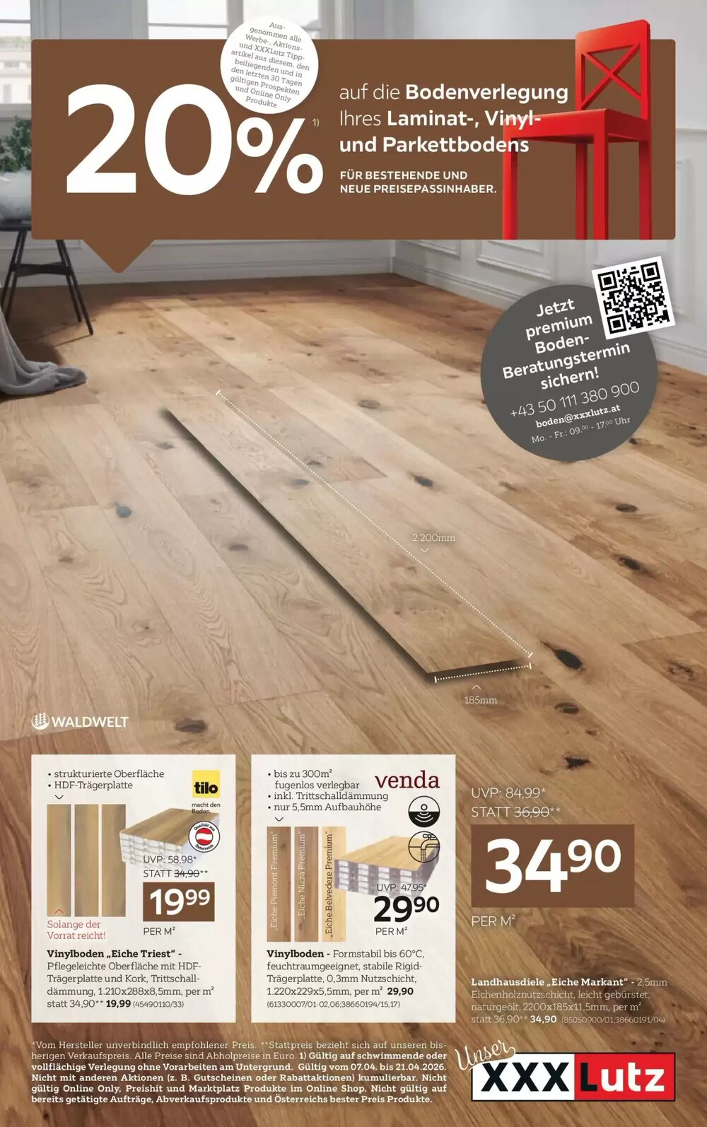 XXXLutz Flugblatt (ab 07.04.2026) - Angebote und Prospekt - Seite 1