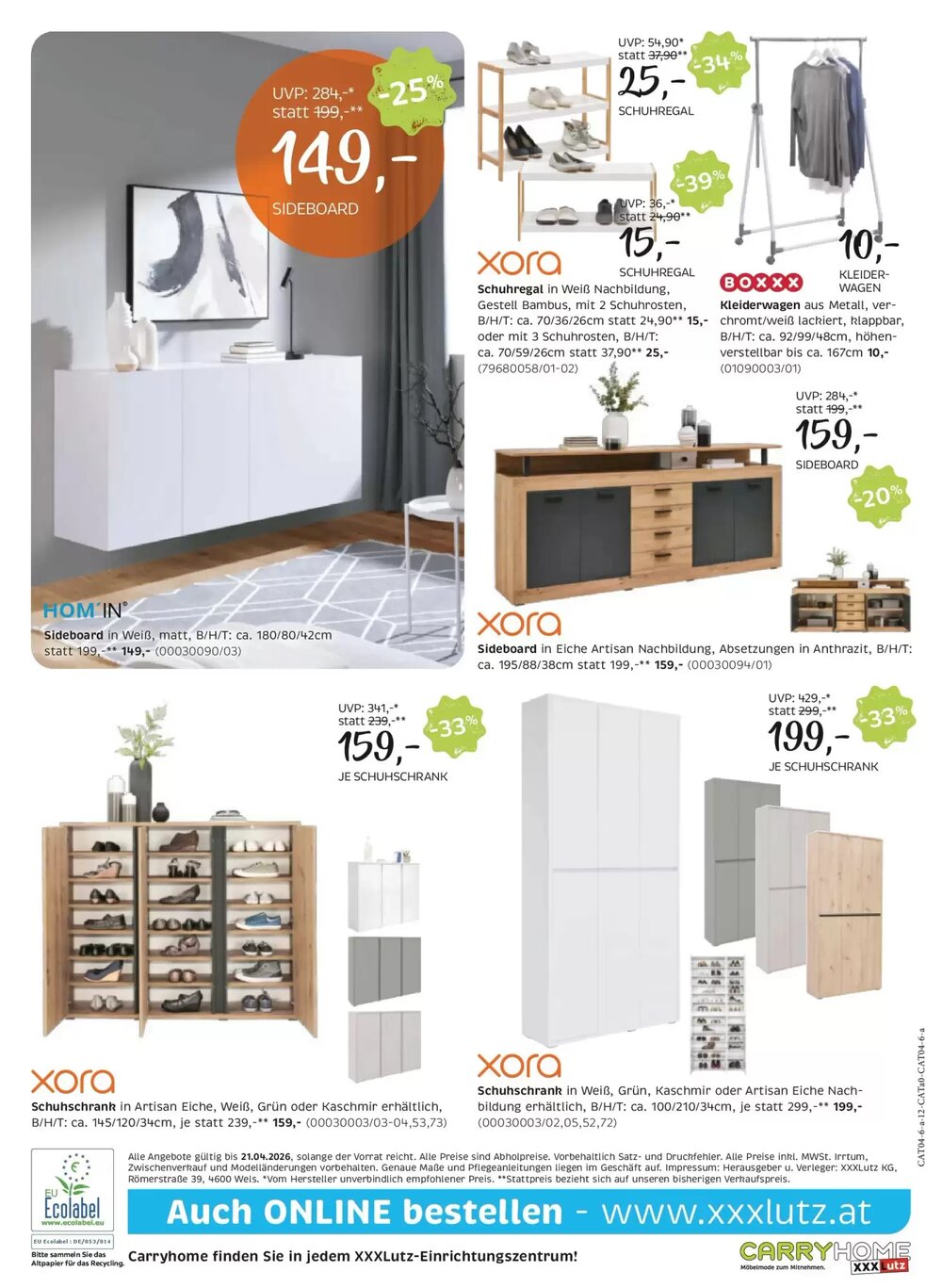 XXXLutz Flugblatt (ab 07.04.2026) - Angebote und Prospekt - Seite 12