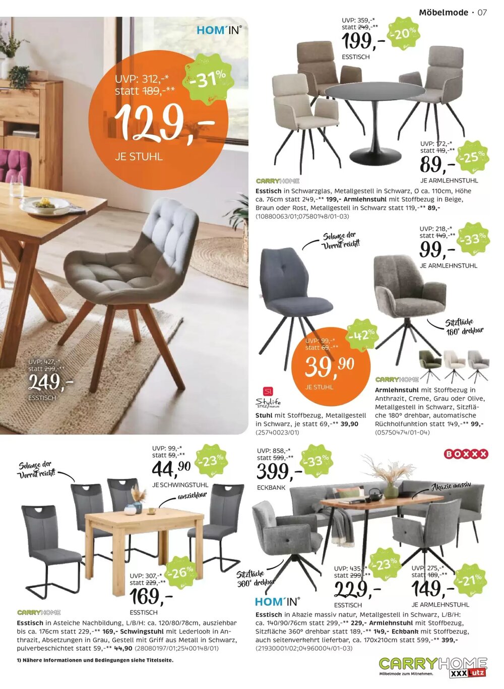 XXXLutz Flugblatt (ab 07.04.2026) - Angebote und Prospekt - Seite 7