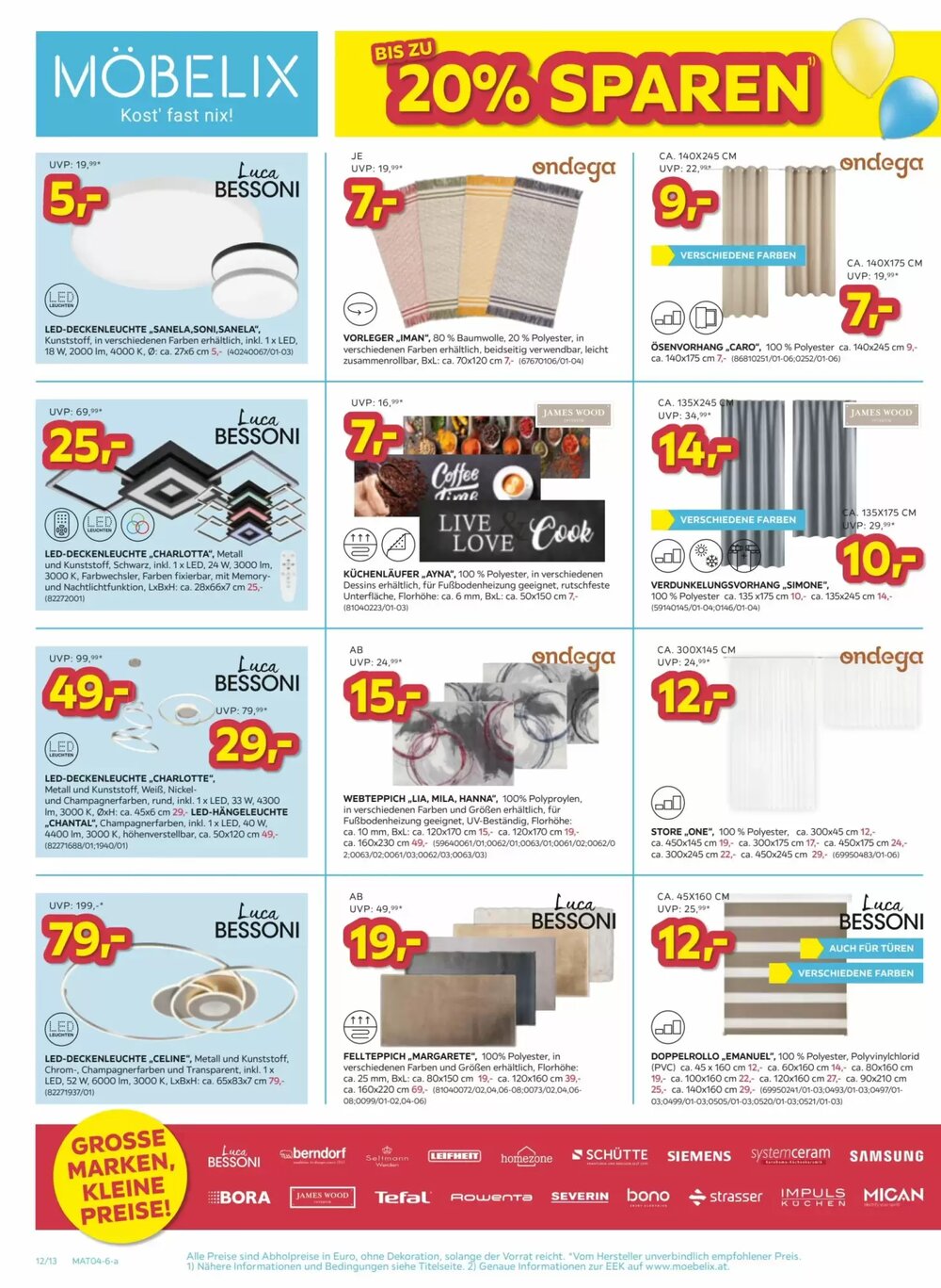 Möbelix Flugblatt (ab 07.04.2026) - Angebote und Prospekt - Seite 12