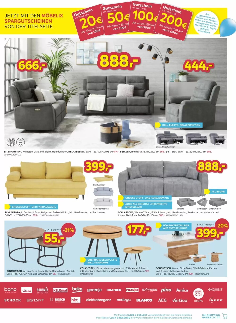 Möbelix Flugblatt (ab 07.04.2026) - Angebote und Prospekt - Seite 3