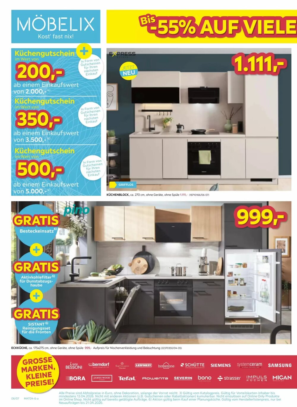 Möbelix Flugblatt (ab 07.04.2026) - Angebote und Prospekt - Seite 6
