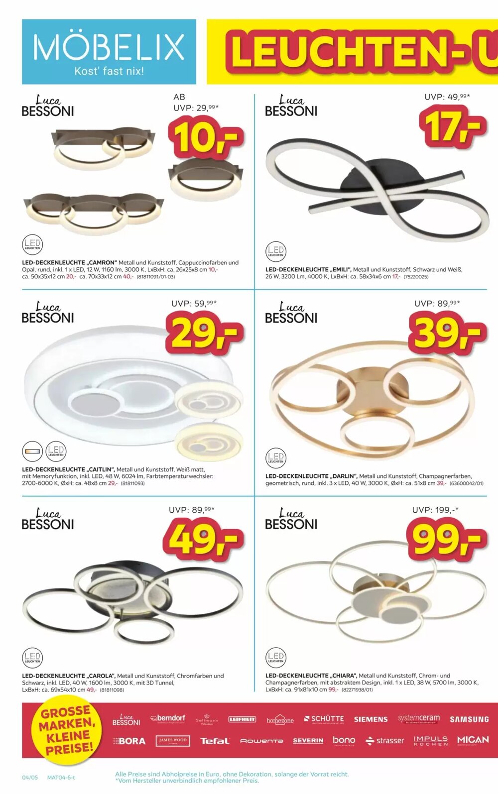 Möbelix Flugblatt (ab 07.04.2026) - Angebote und Prospekt - Seite 4