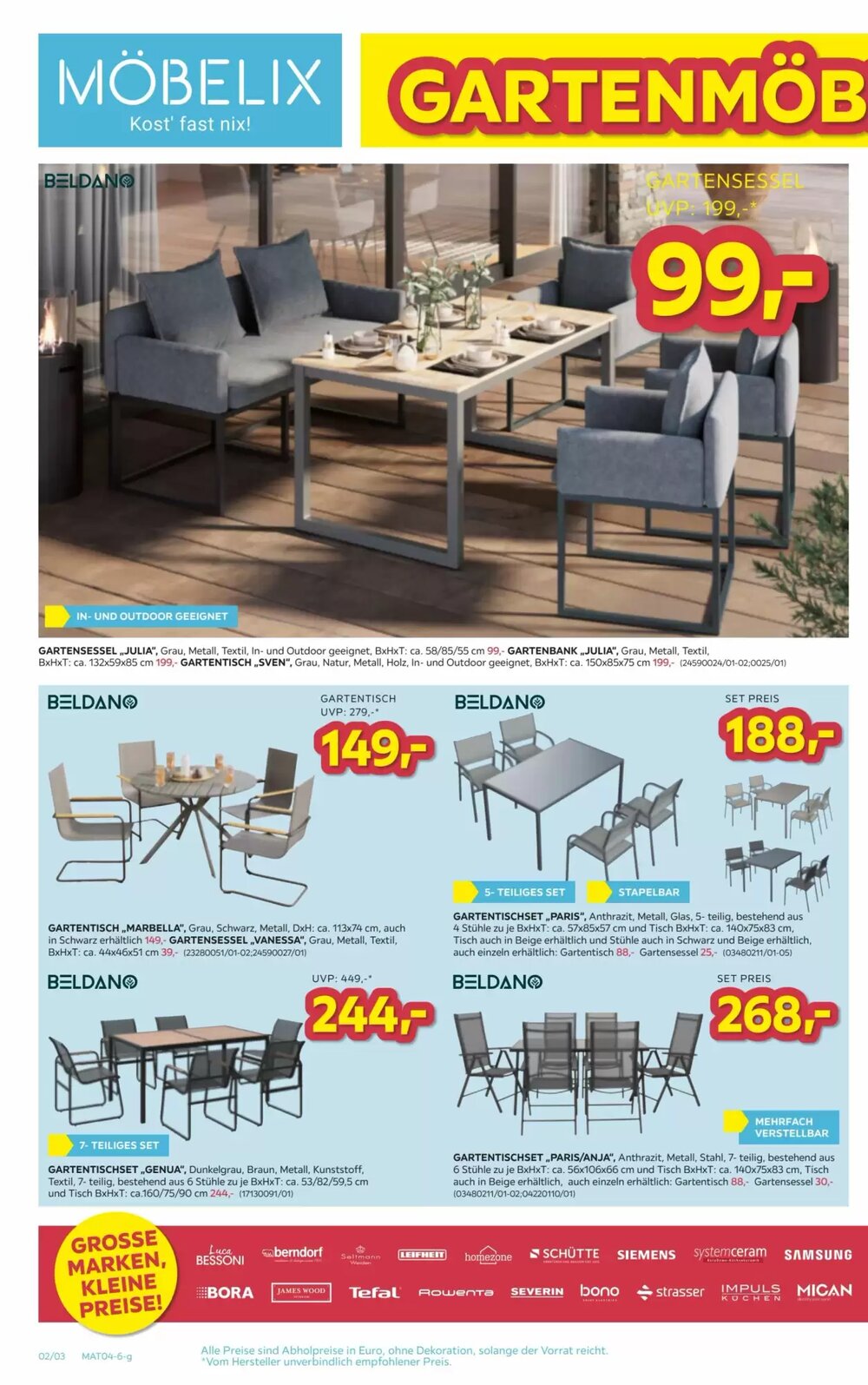 Möbelix Flugblatt (ab 07.04.2026) - Angebote und Prospekt - Seite 2