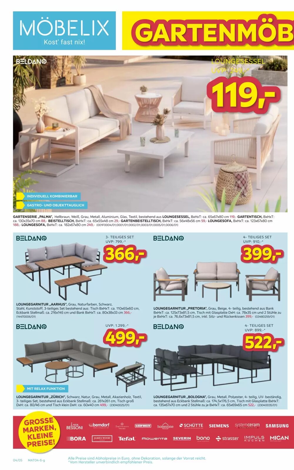Möbelix Flugblatt (ab 07.04.2026) - Angebote und Prospekt - Seite 4
