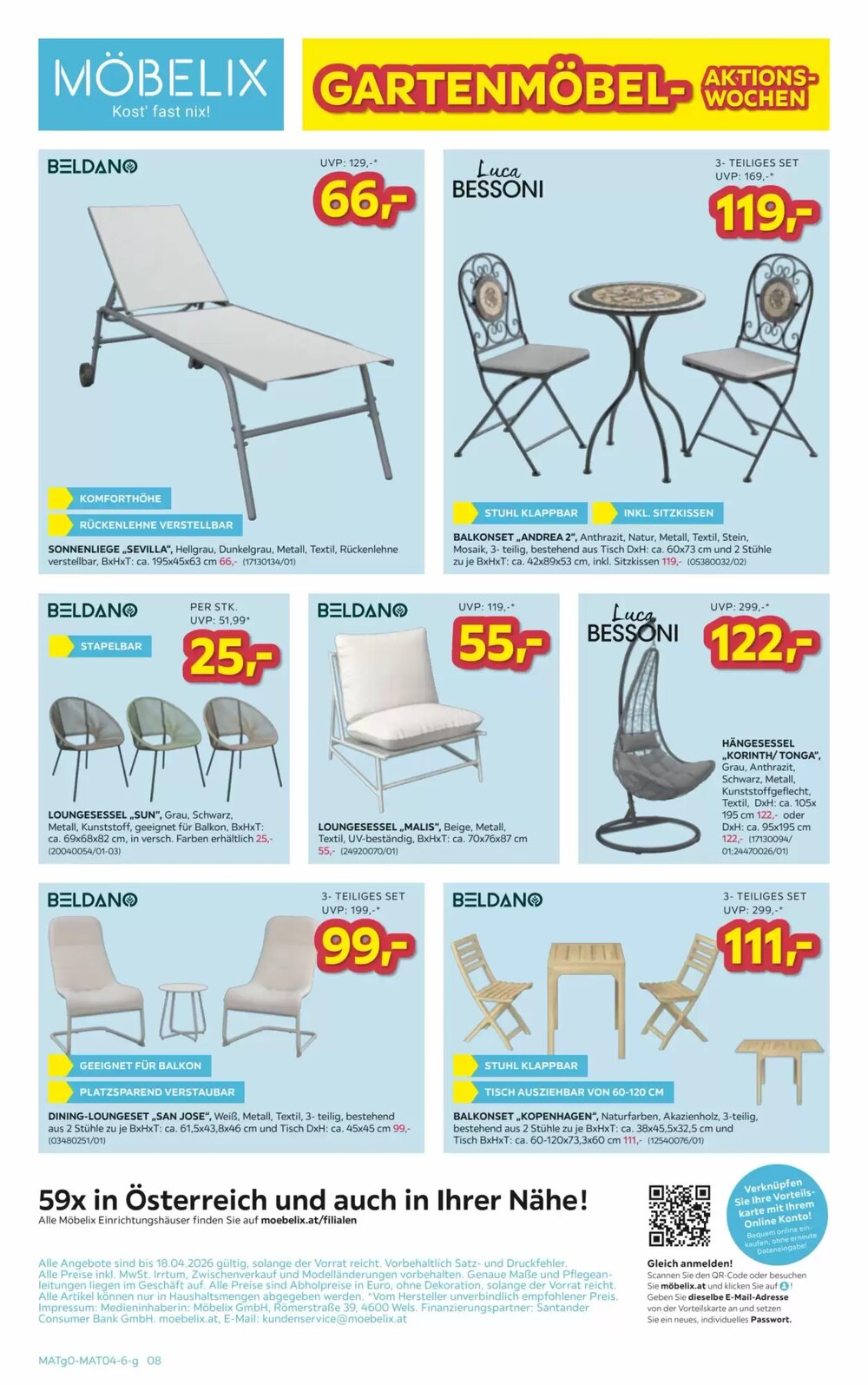 Möbelix Flugblatt (ab 07.04.2026) - Angebote und Prospekt - Seite 8