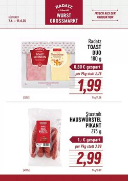 Radatz Flugblatt (ab 07.04.2026) - Angebote und Prospekt