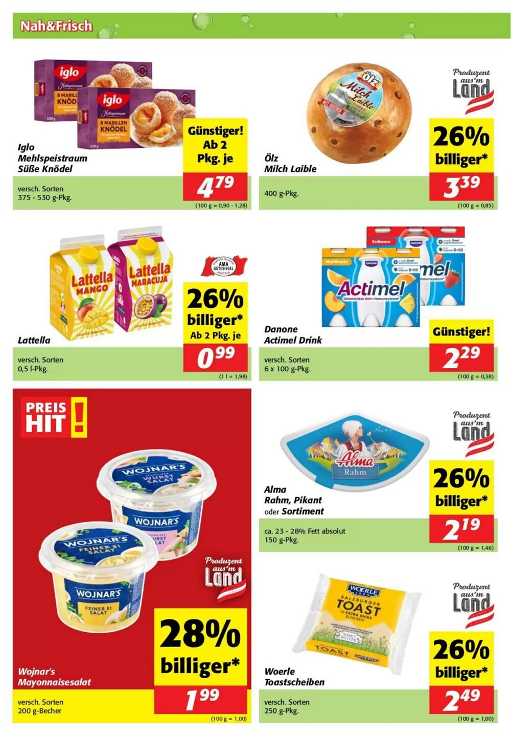 Nah&Frisch Flugblatt (ab 08.04.2026) - Angebote und Prospekt - Seite 2