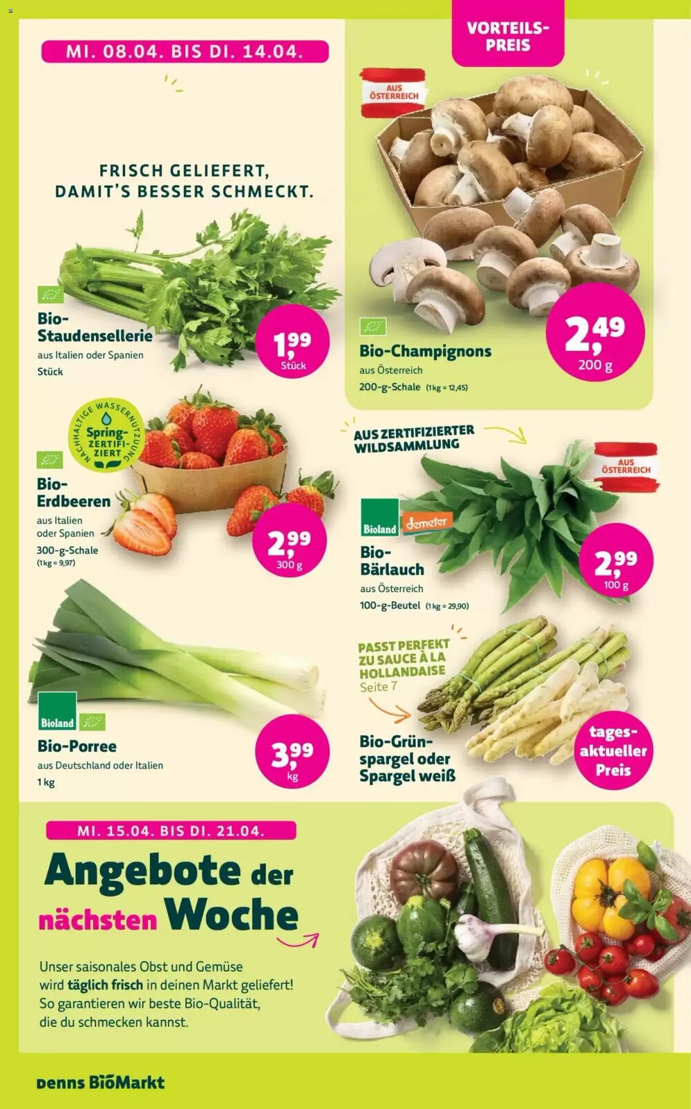 Denn's Biomarkt Flugblatt (ab 08.04.2026) - Angebote und Prospekt - Seite 2