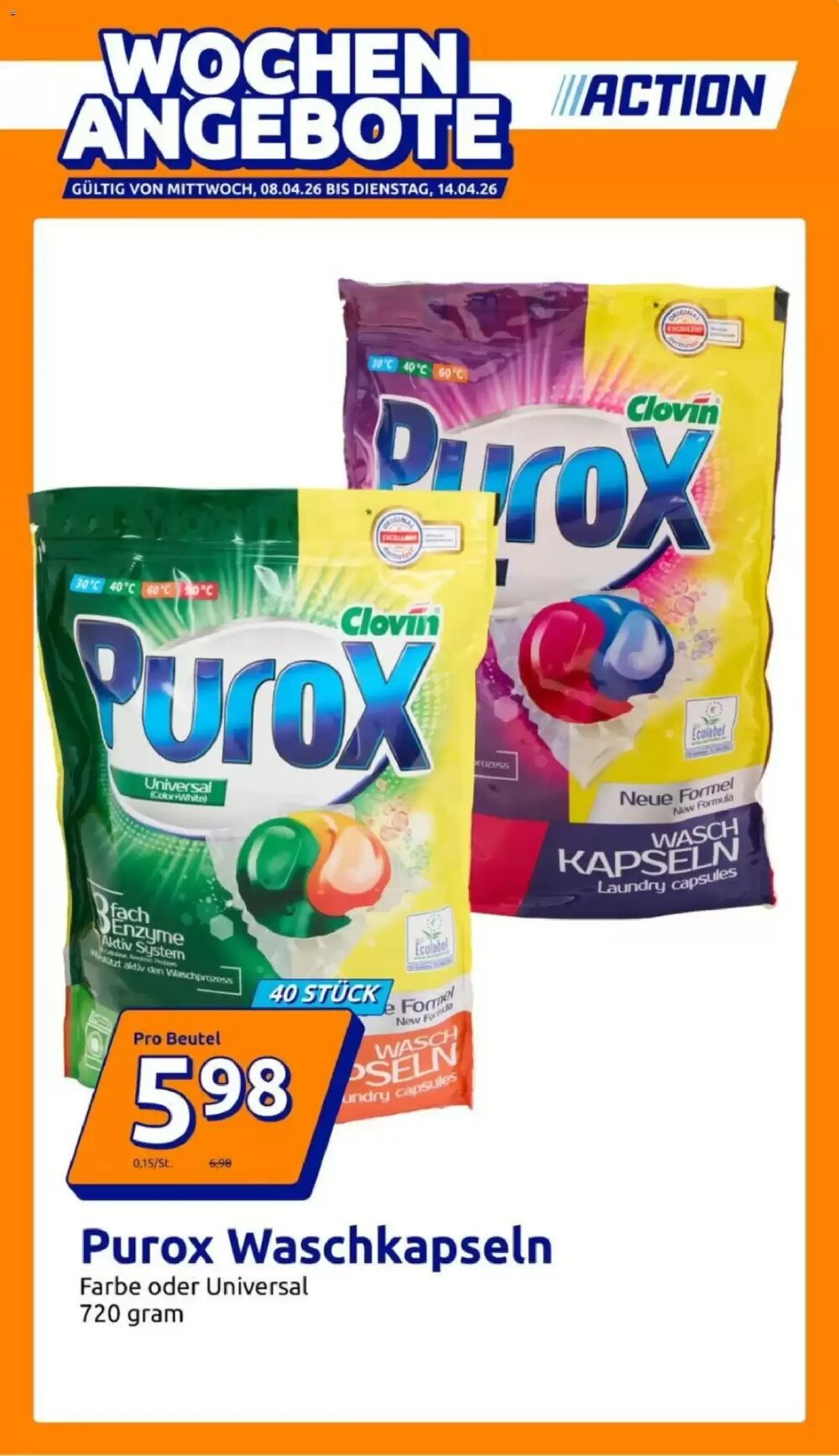 Action Flugblatt (ab 08.04.2026) - Angebote und Prospekt - Seite 1