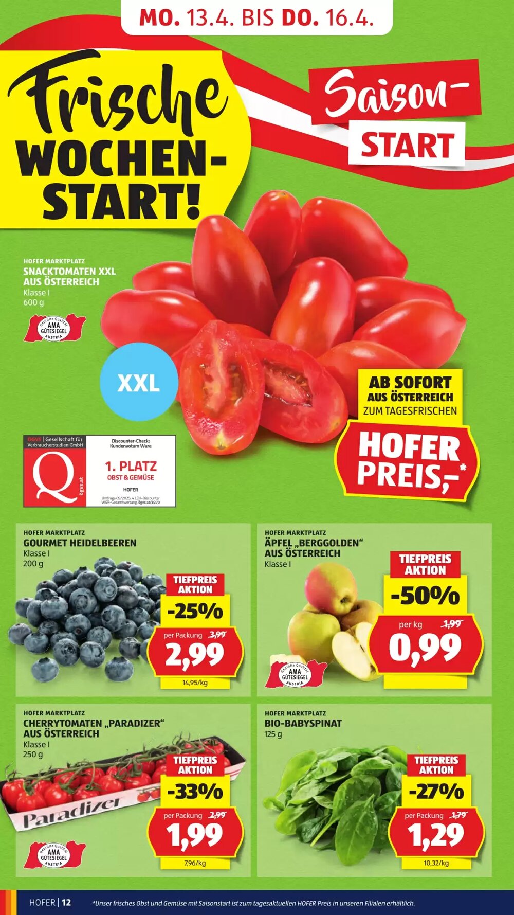 Hofer Flugblatt (ab 08.04.2026) - Angebote und Prospekt - Seite 14