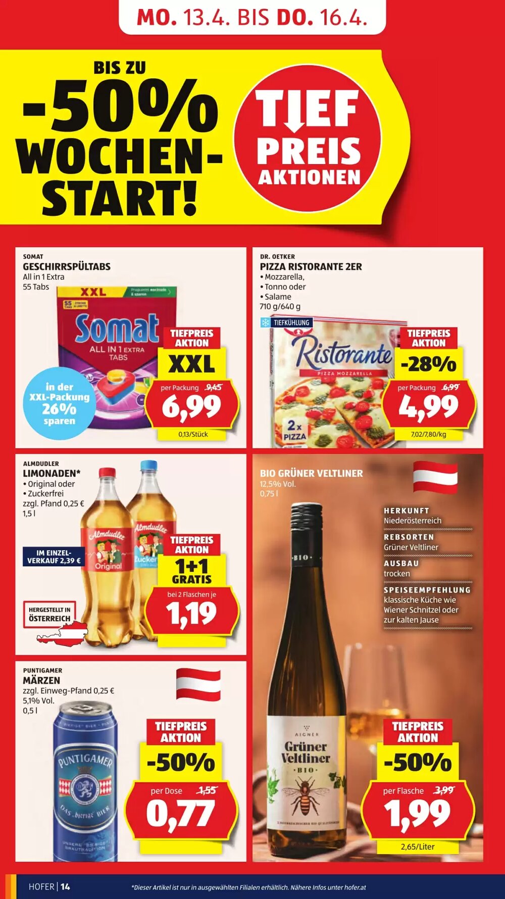 Hofer Flugblatt (ab 08.04.2026) - Angebote und Prospekt - Seite 16