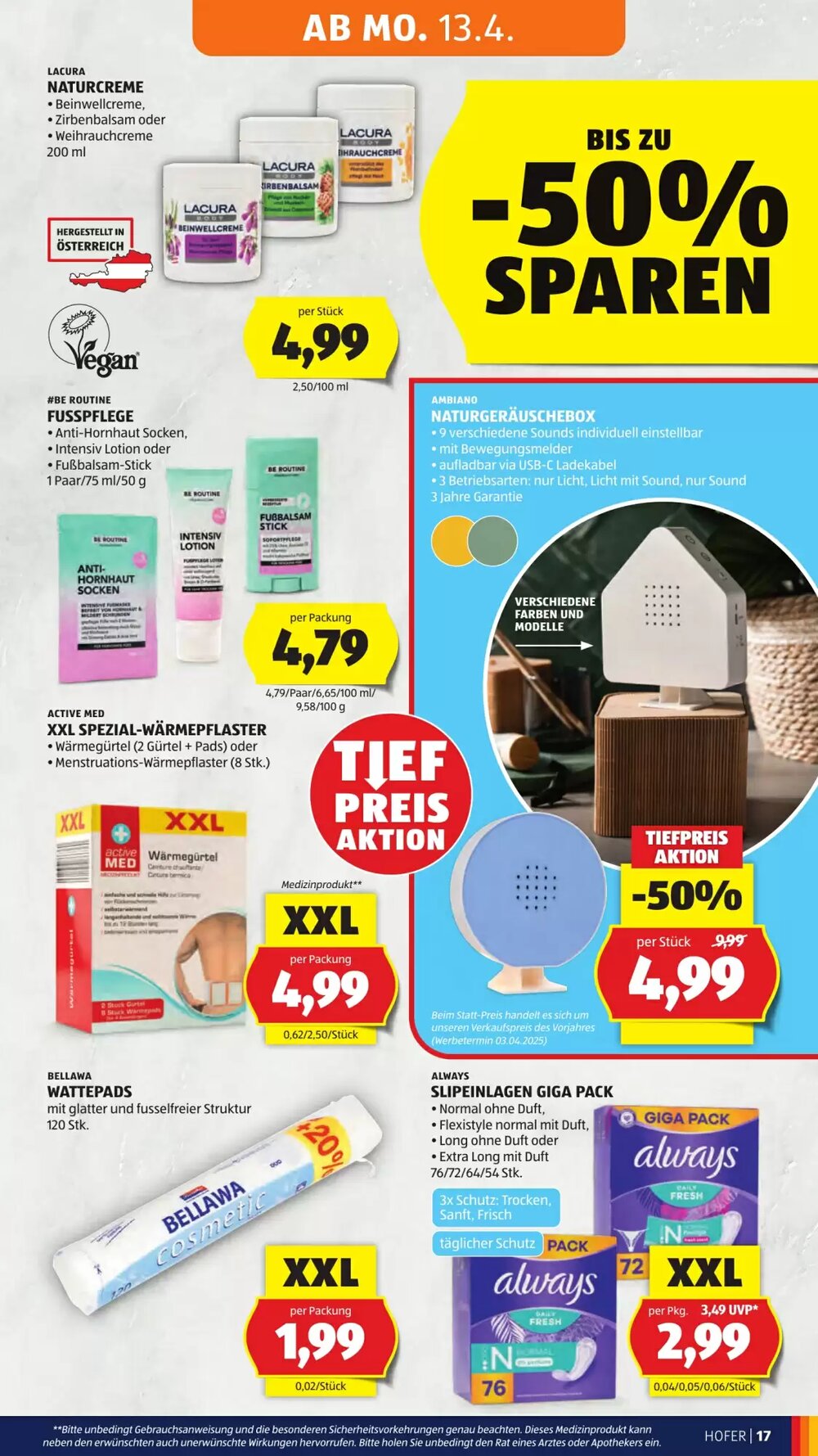 Hofer Flugblatt (ab 08.04.2026) - Angebote und Prospekt - Seite 21