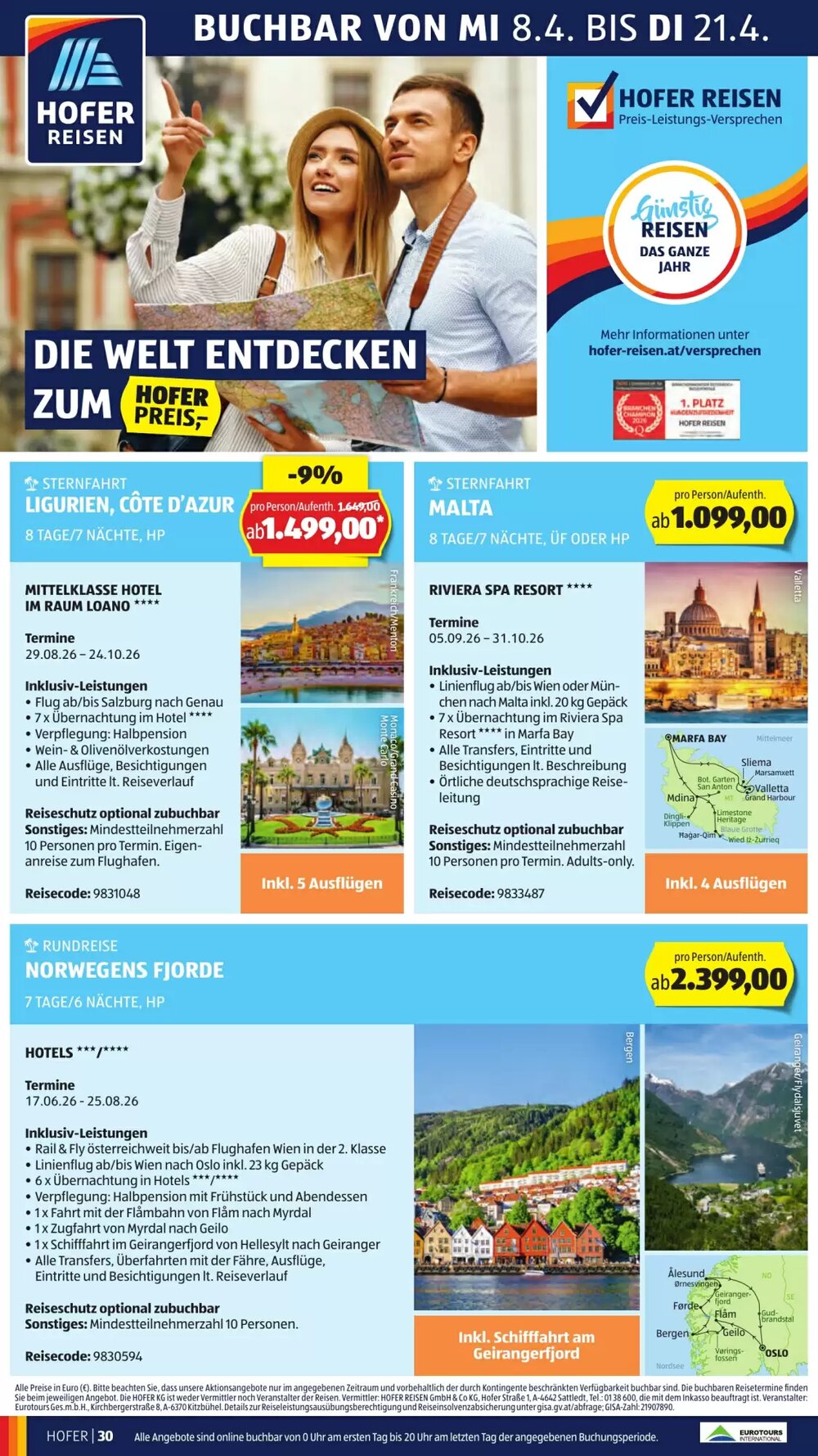 Hofer Flugblatt (ab 08.04.2026) - Angebote und Prospekt - Seite 34