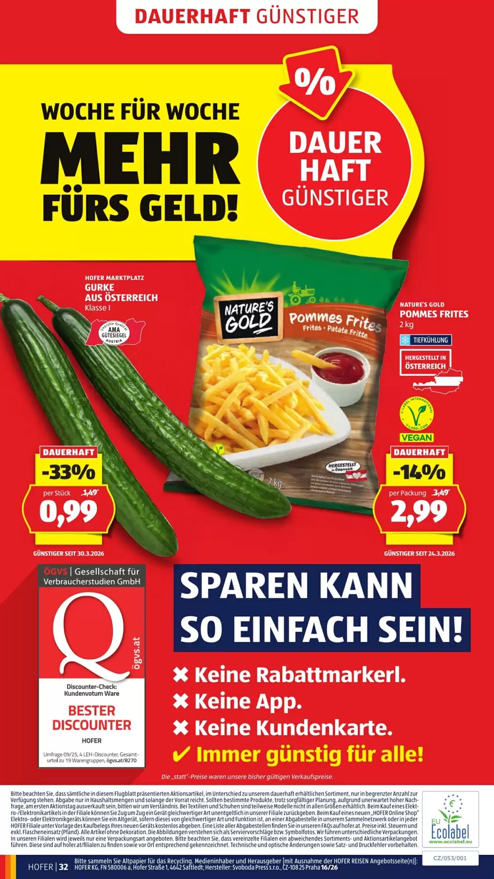 Hofer Flugblatt (ab 08.04.2026) - Angebote und Prospekt - Seite 36