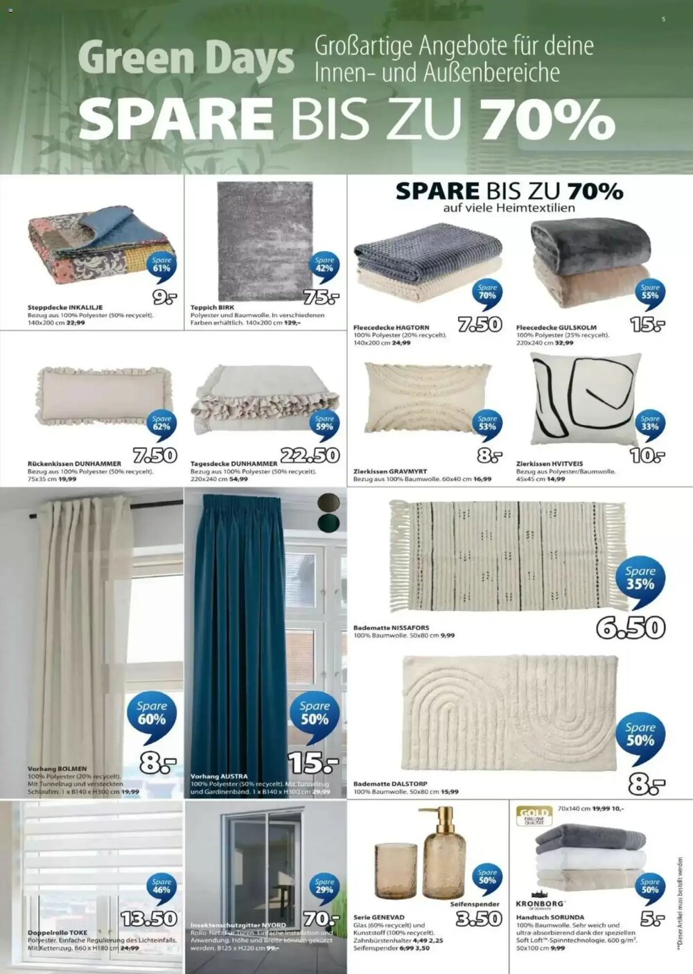 JYSK Flugblatt (ab 08.04.2026) - Angebote und Prospekt - Seite 5