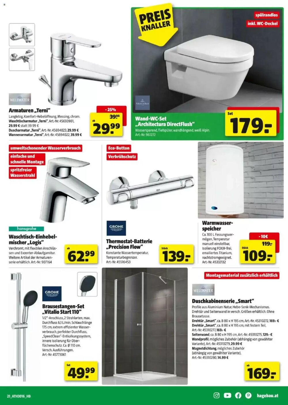 Hagebau Flugblatt (ab 08.04.2026) - Angebote und Prospekt - Seite 21