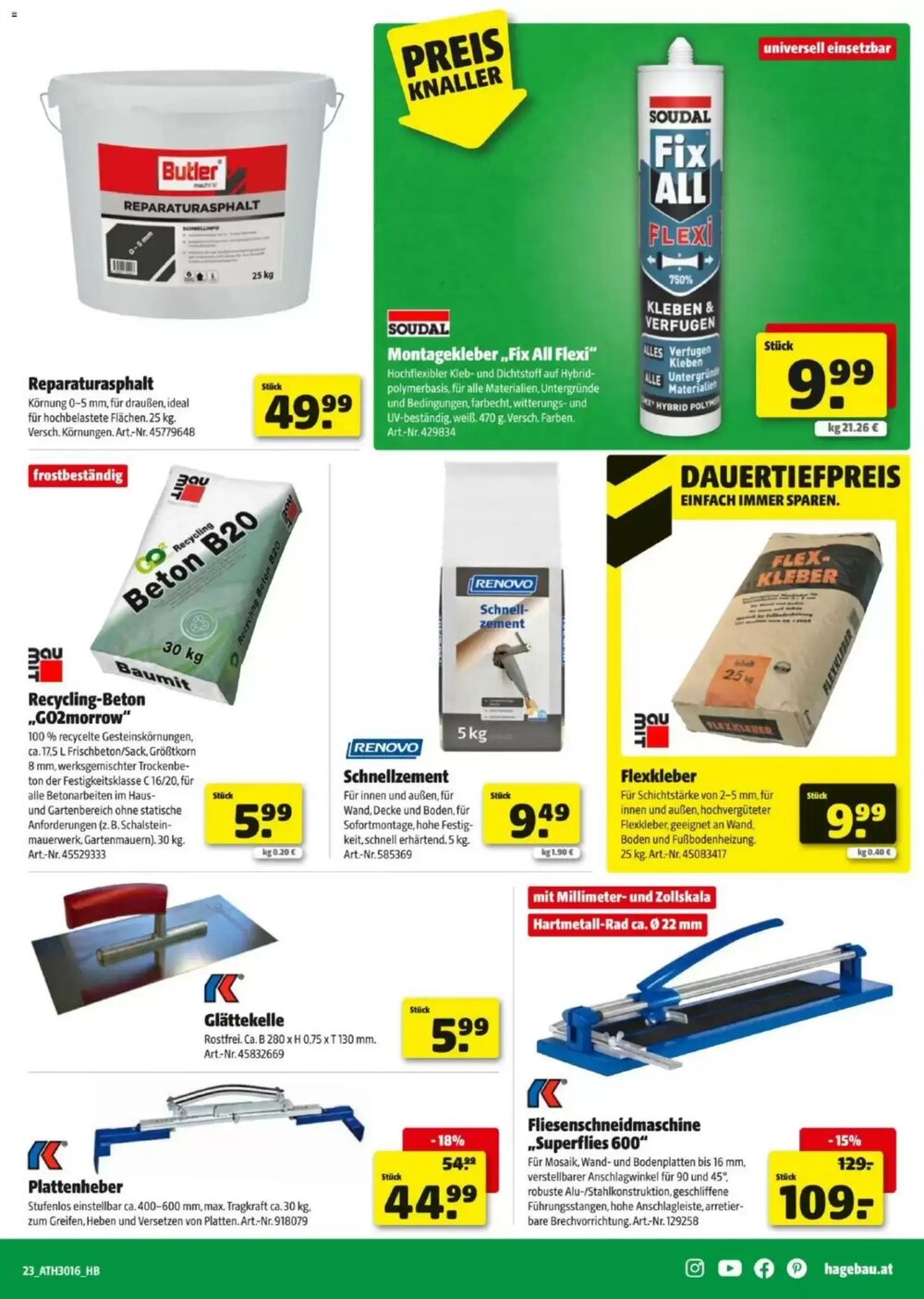 Hagebau Flugblatt (ab 08.04.2026) - Angebote und Prospekt - Seite 23