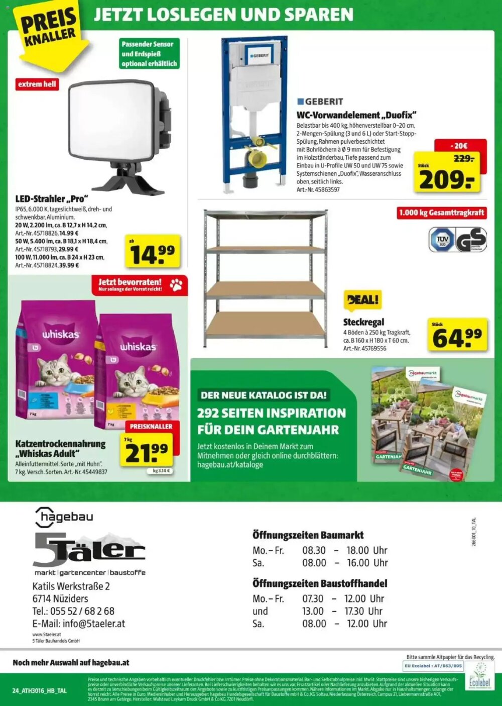 Hagebau Flugblatt (ab 08.04.2026) - Angebote und Prospekt - Seite 24