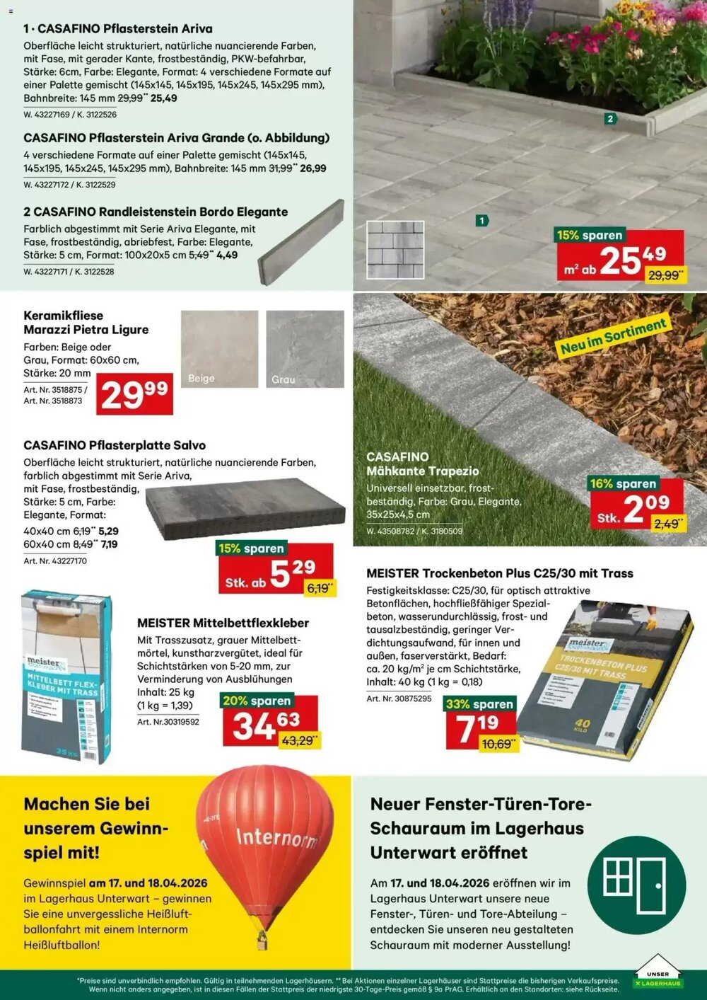 Lagerhaus Flugblatt (ab 08.04.2026) - Angebote und Prospekt - Seite 12