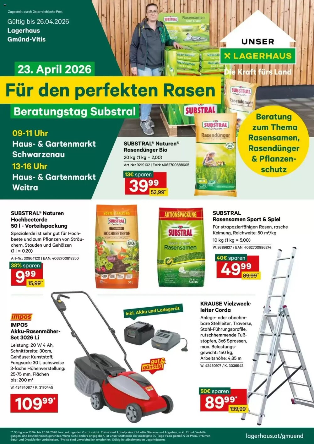 Lagerhaus Flugblatt (ab 08.04.2026) - Angebote und Prospekt - Seite 1