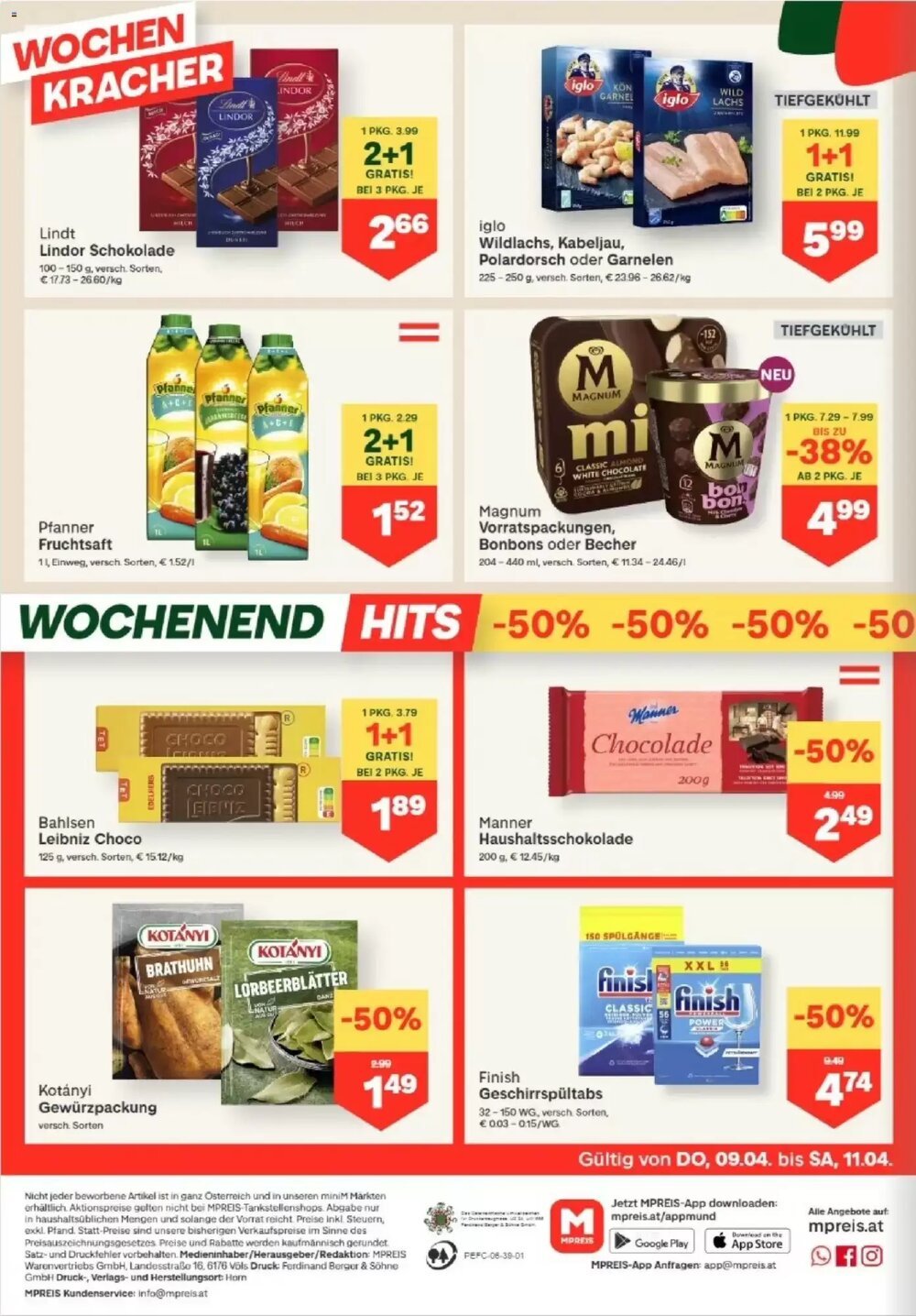 MPreis Flugblatt (ab 09.04.2026) - Angebote und Prospekt - Seite 12