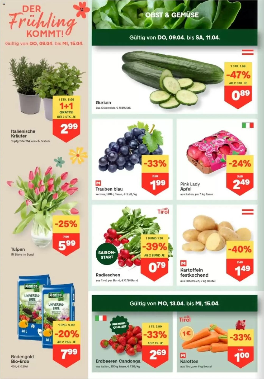 MPreis Flugblatt (ab 09.04.2026) - Angebote und Prospekt - Seite 2