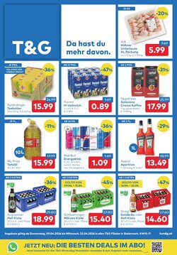 T&G Flugblatt (ab 09.04.2026) - Angebote und Prospekt