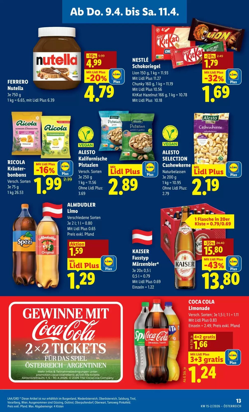 Lidl Flugblatt (ab 09.04.2026) - Angebote und Prospekt - Seite 15
