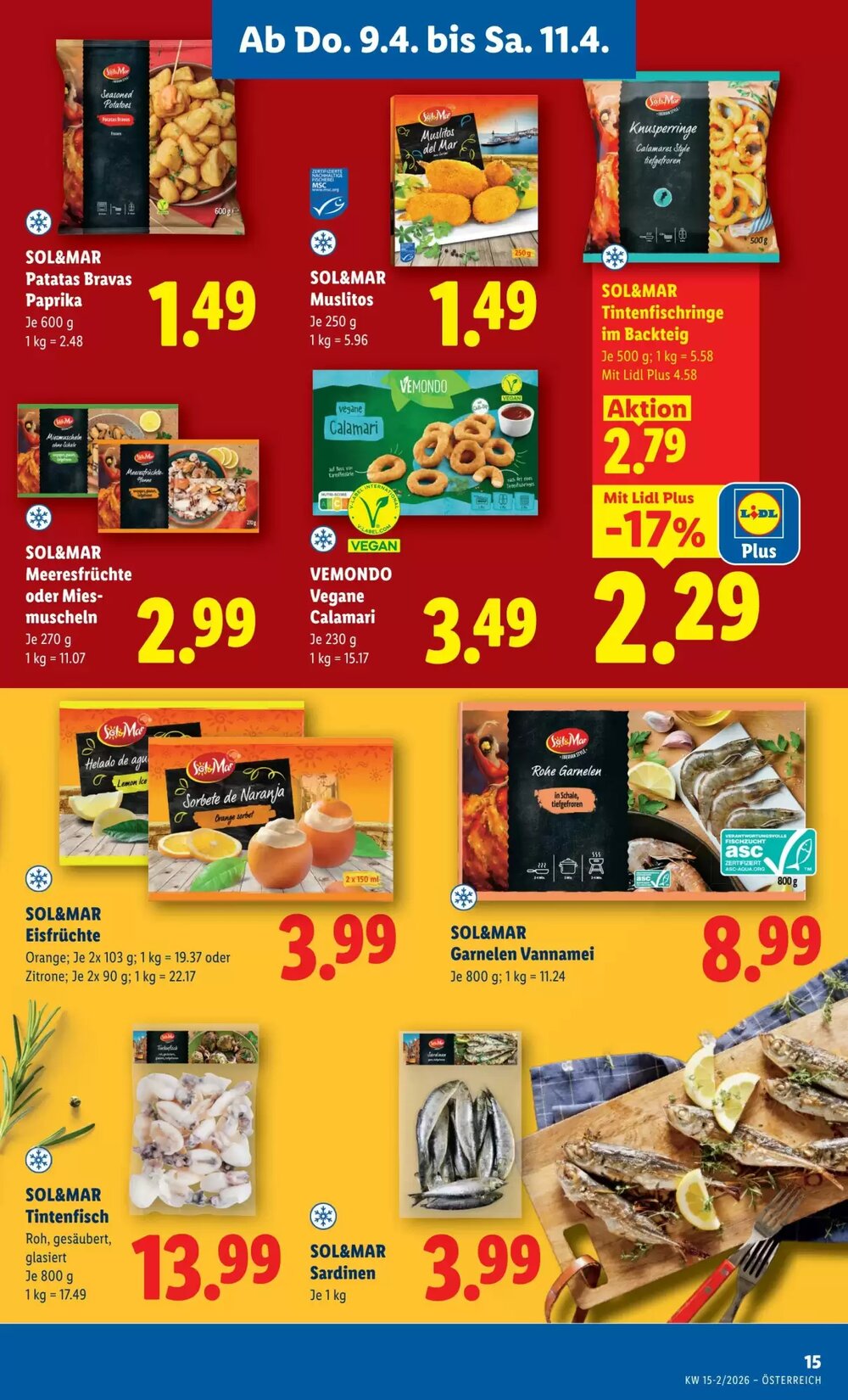 Lidl Flugblatt (ab 09.04.2026) - Angebote und Prospekt - Seite 17
