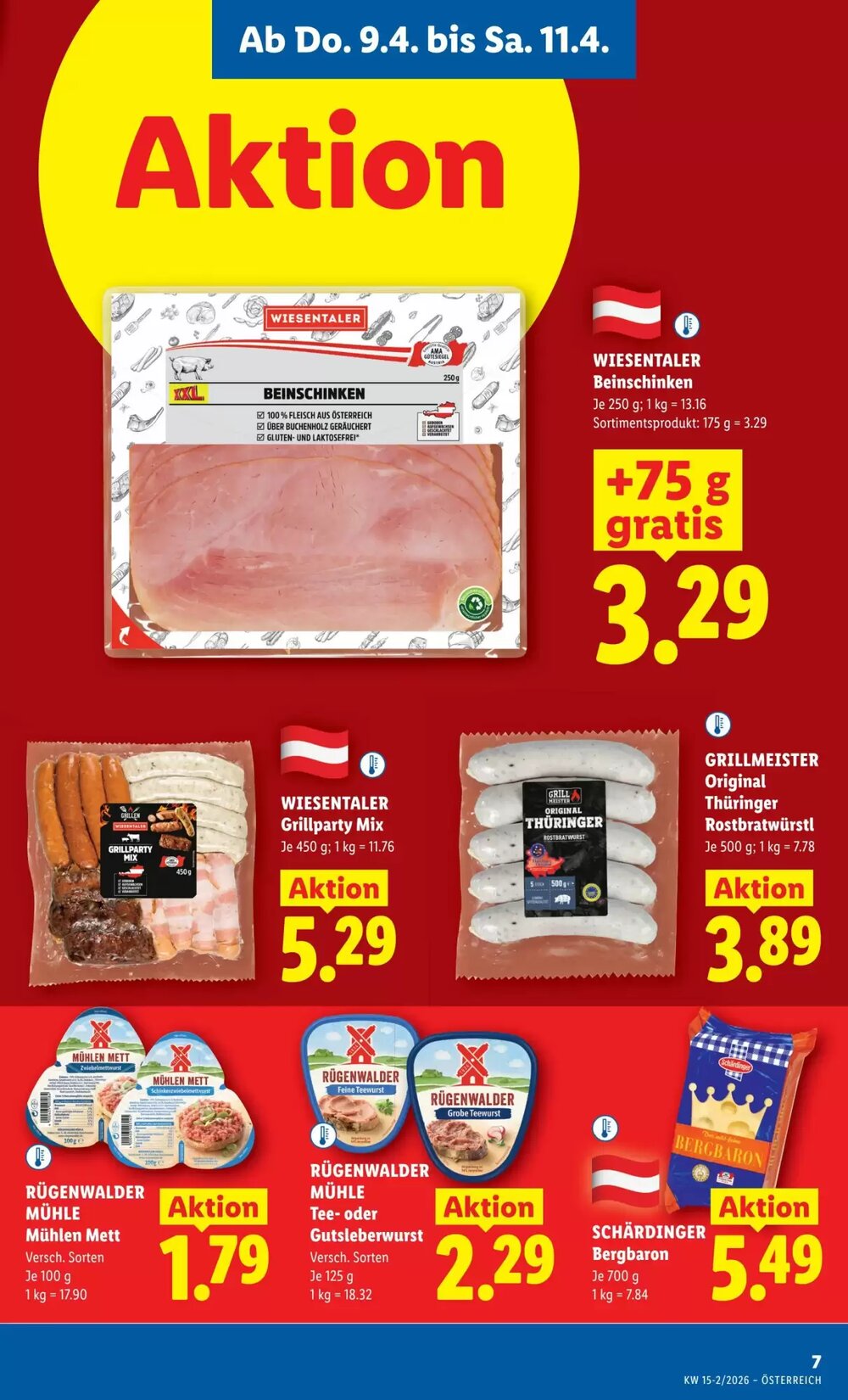 Lidl Flugblatt (ab 09.04.2026) - Angebote und Prospekt - Seite 9